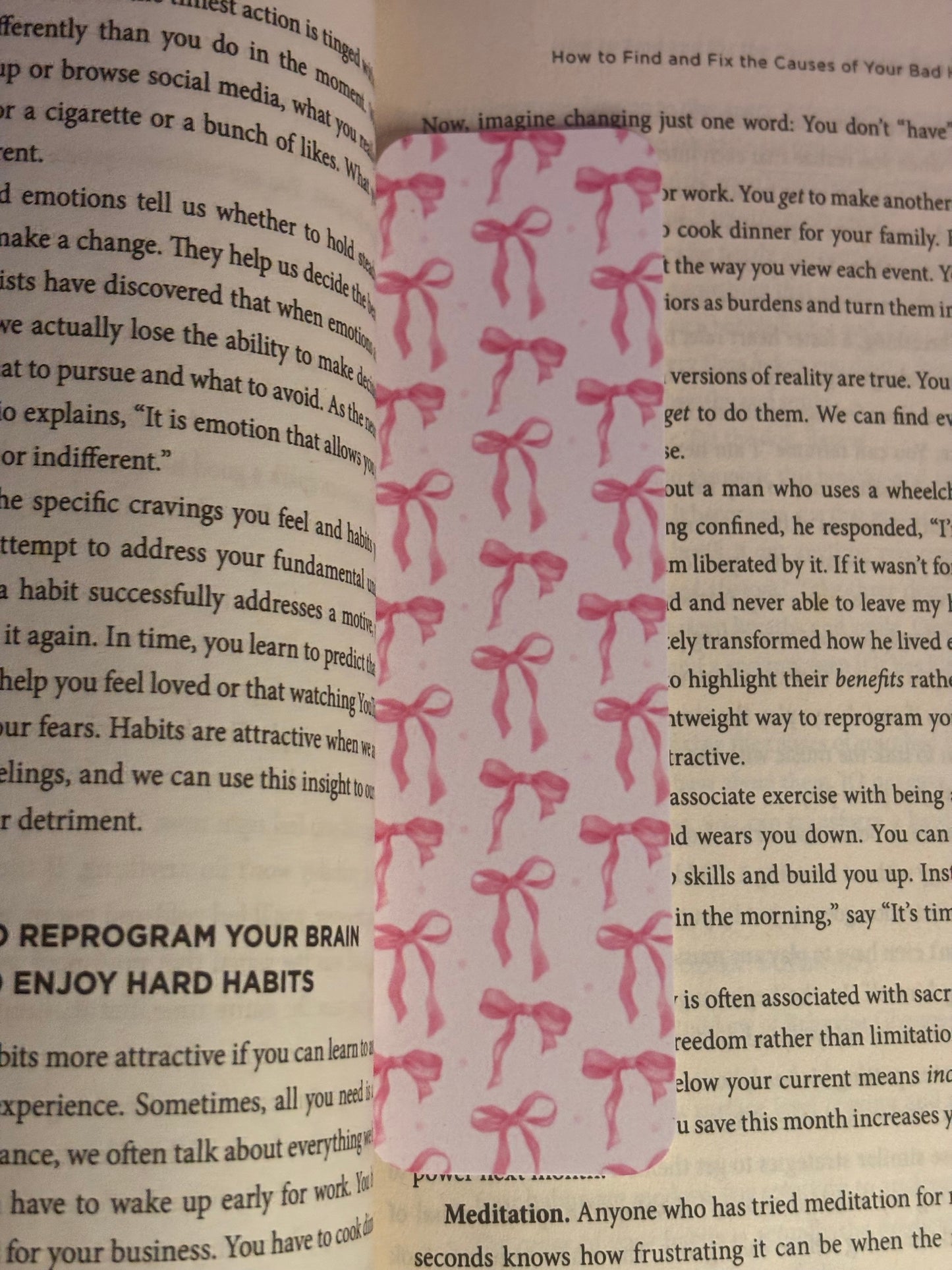 Pretty in Pink - Bookmark