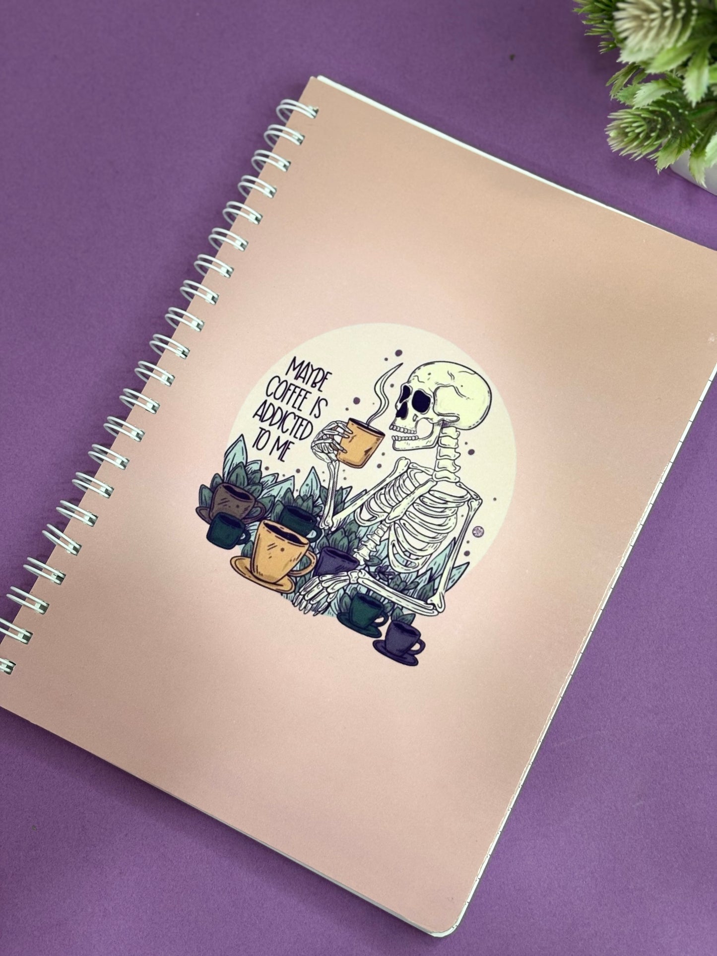 Set of Four -A4 spiral Notebook