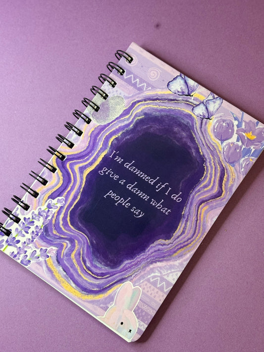 The Wild Lavender- Spiral Diary