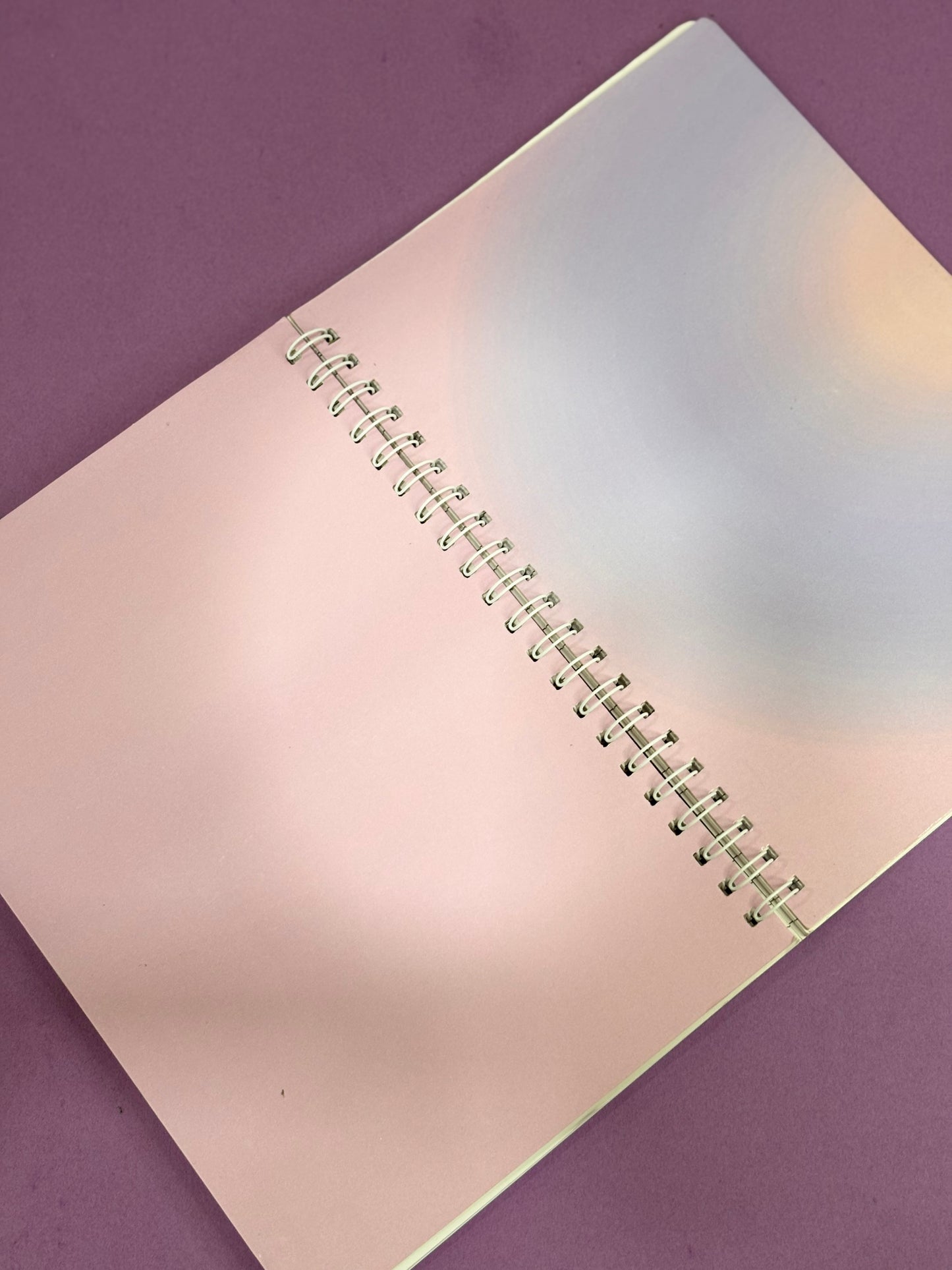 Cotton Candy Fade - A4 Spiral Notebook