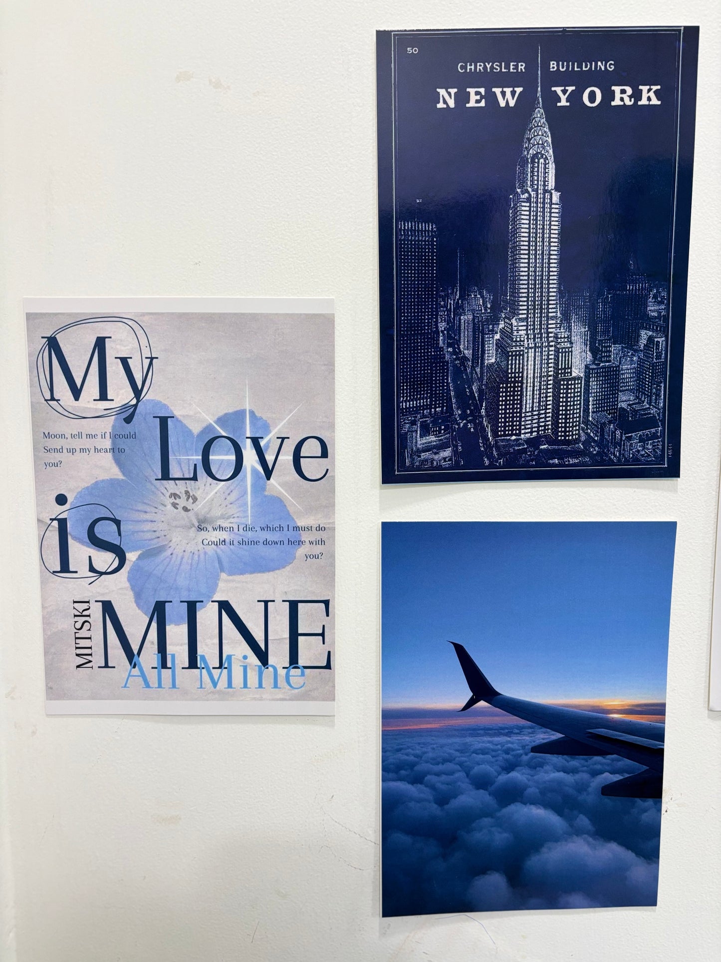 Blue Horizons – Aesthetic Poster Set