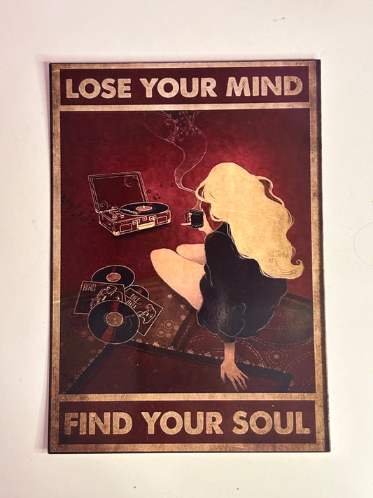 Find your Soul A5 Gloss Poster
