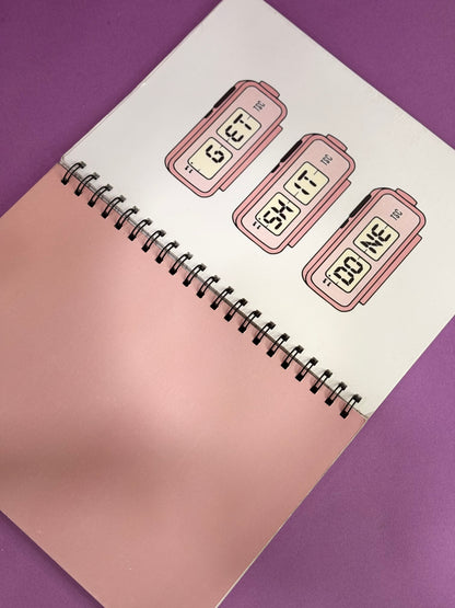Get Shit Done – A4 Spiral Notebook