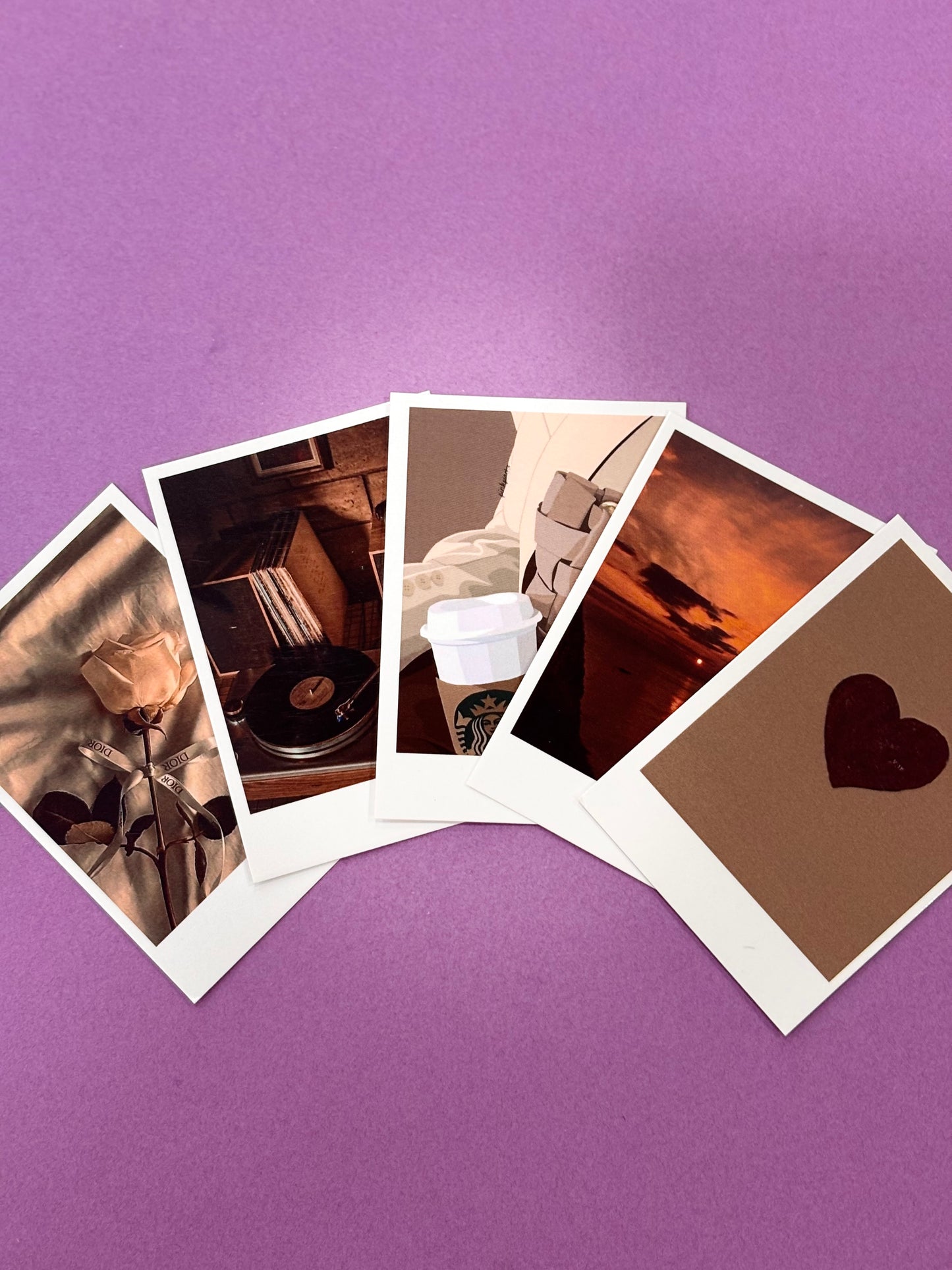 Vintage Soul Set of 9 Polaroids