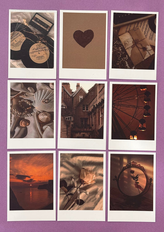 Vintage Soul Set of 9 Polaroids
