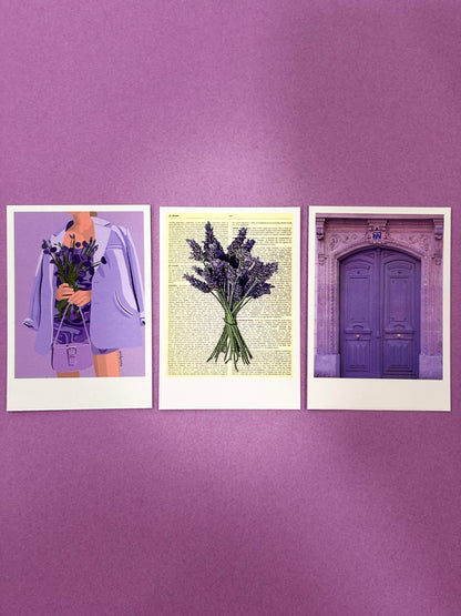 Lavender Haze Set of 9 Polaroids